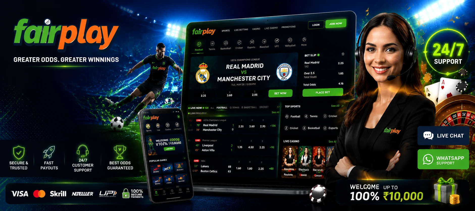 alt="Fairplay 24/7 Customer Support: Why Every Sports Fan Deserves Help Around the Clock"