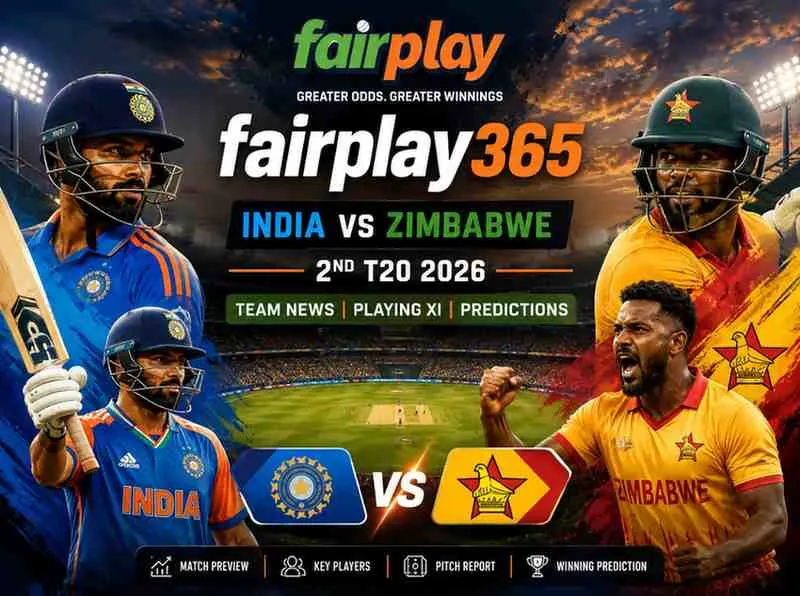 Fairplay365 India Vs Zimbabwe