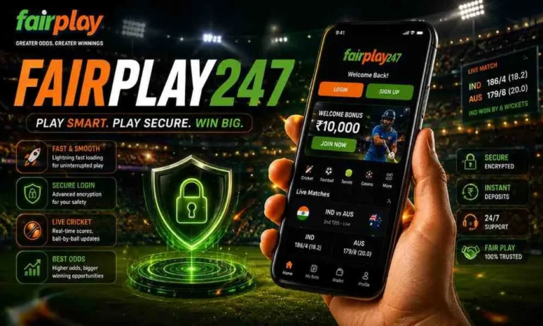 Mobile-friendly Fairplay247 interface for fairplay online users.webp