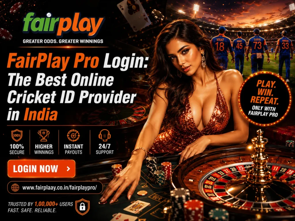 FairPlay Pro Login: The Best Online Cricket ID Provider in India