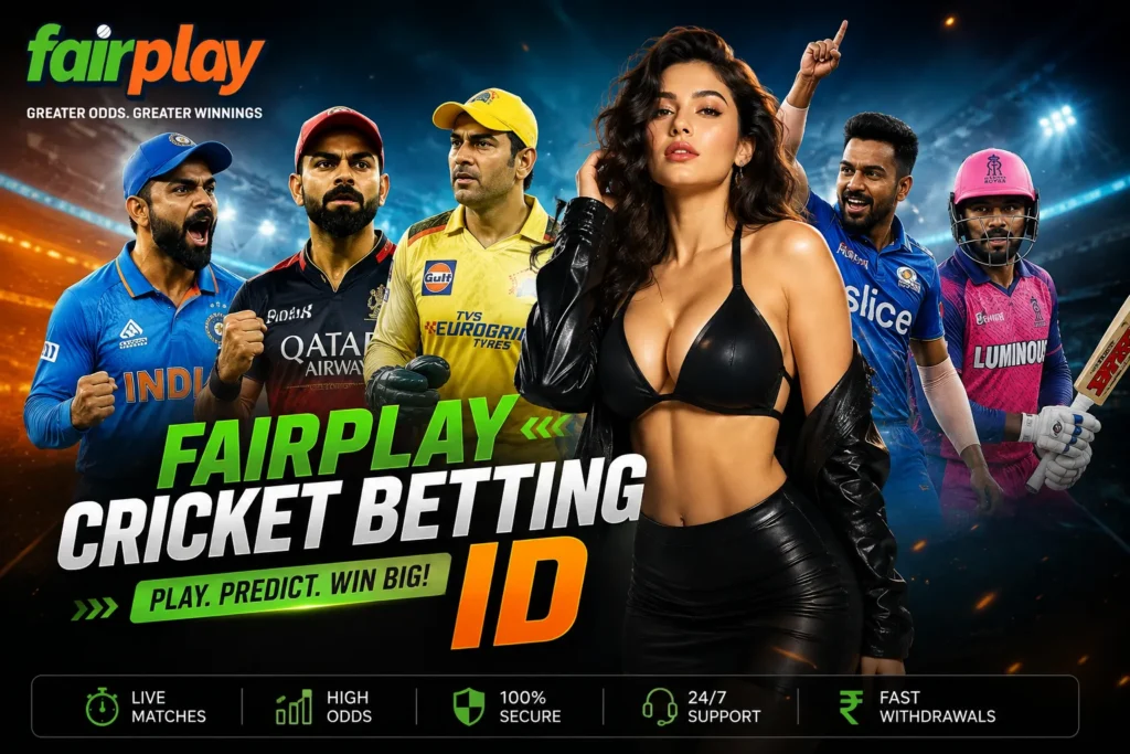 Fairplaygame Cricket Betting ID