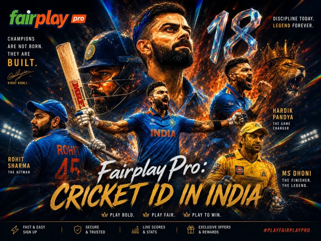 Fairplay Pro Cricket id in india