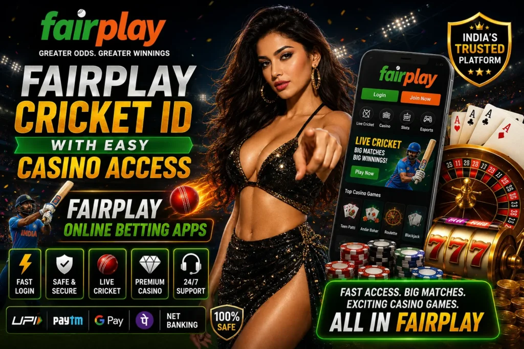 Fairplay Pro Cricket ID With Easy Casino Access