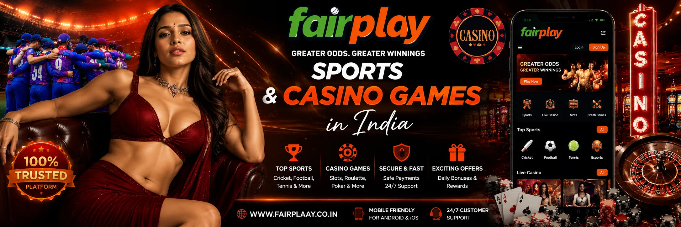 Fairplay Sports & Casino Games in India