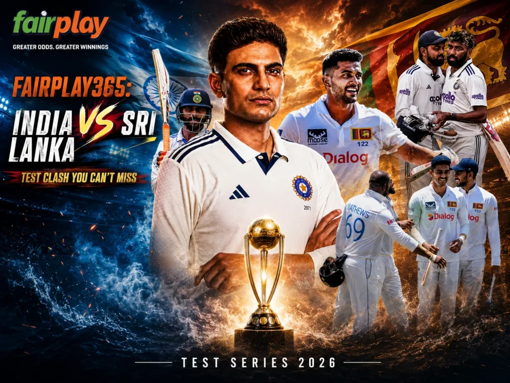Fairplay365 India vs Sri Lanka test preview