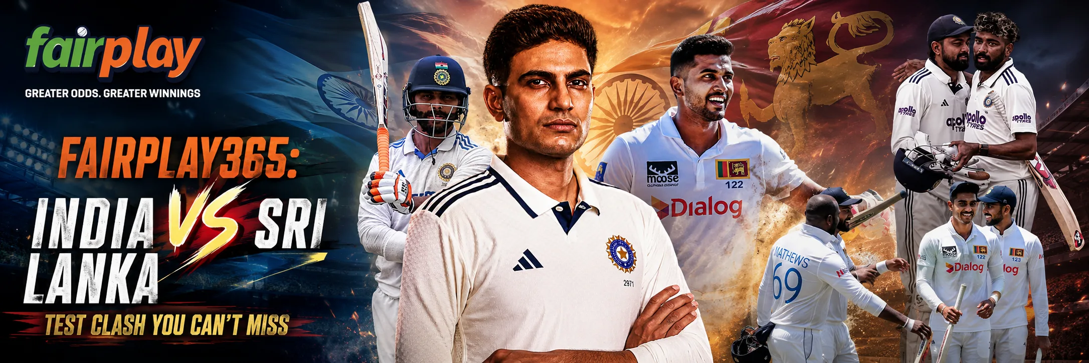 Fairplay365 India vs Sri Lanka