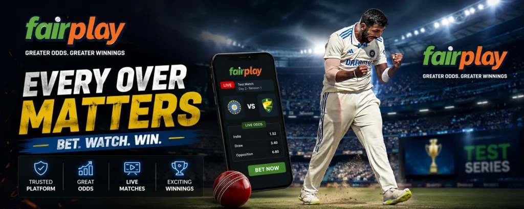 Fairplay365 Jasprit Bumrah