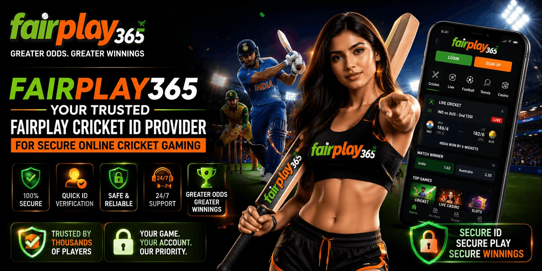 Fairplay365 cricket id provider
