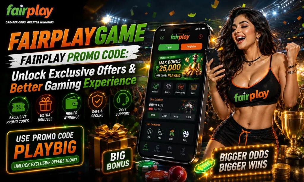 Fairplaygame promo rewards gaming dashboard