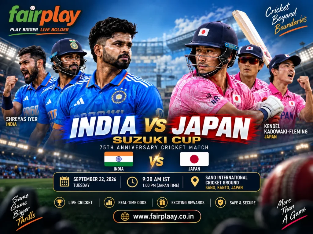 India vs Japan suzuki cup