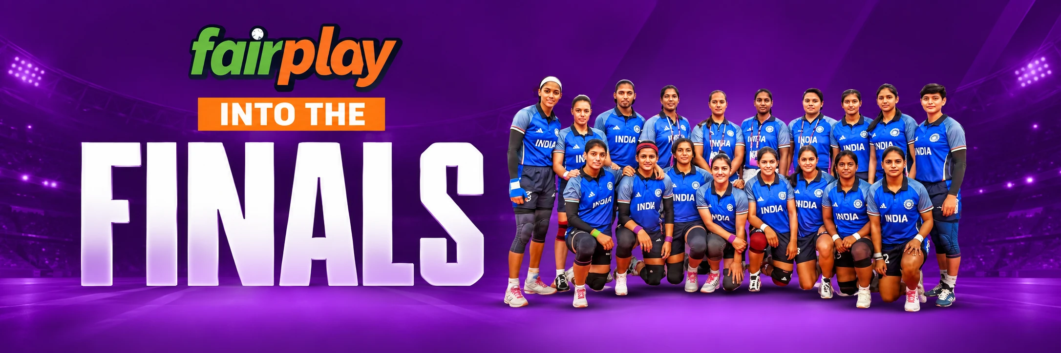 Women Kabaddi in Asia Cup Final on Fairplay Game