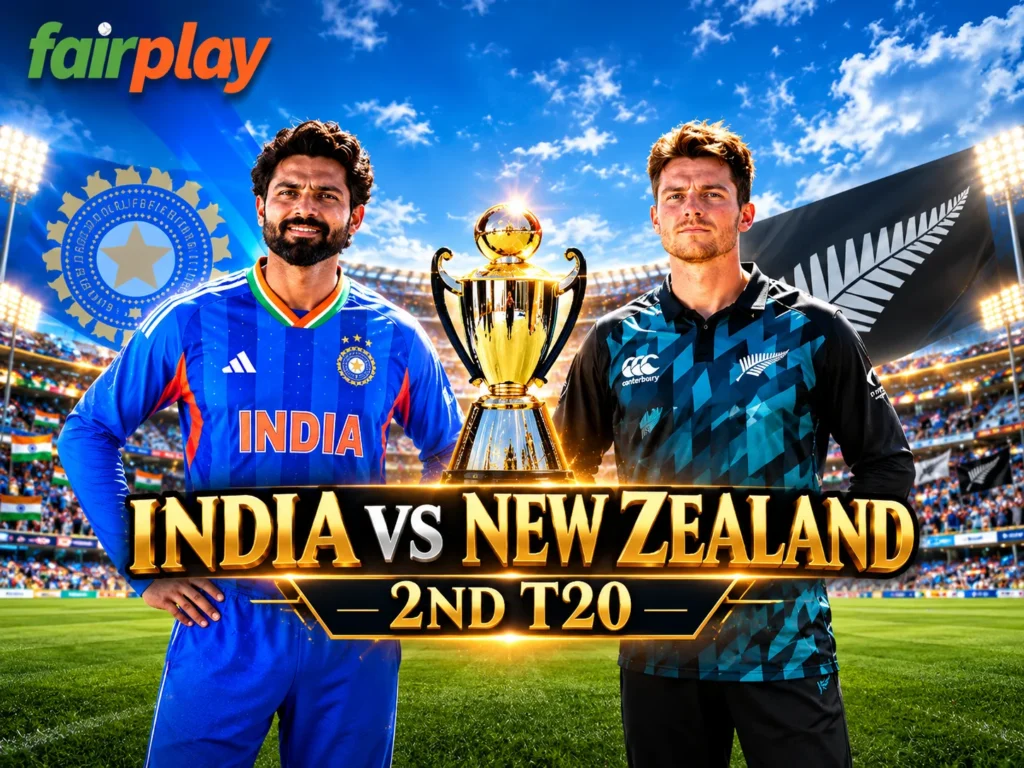 2nd T20 Ind vs Nz on fairplay24